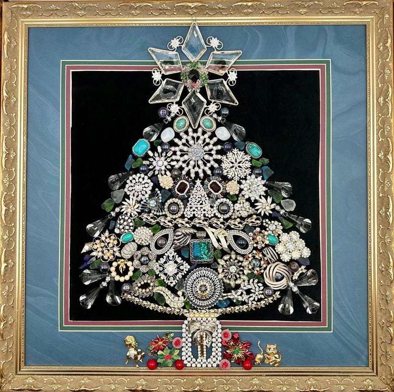 Jeweled Christmas Tree